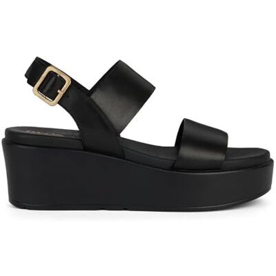 Geox Dames D XAND 2.2S A Wedge Sandaal, zwart, 41 EU, zwart, 41 EU Geox Dames D XAND 2.2S A Wedge Sandaal, zwart, 41 EU, zwart, 41 EU