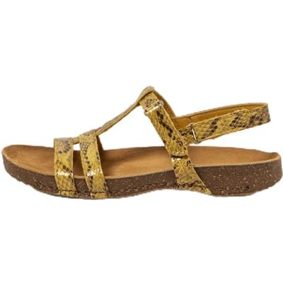 ART 0946 I Breathe platte sandalen voor dames, Limoen, 38 EU ART 0946 I Breathe platte sandalen voor dames, Limoen, 38 EU