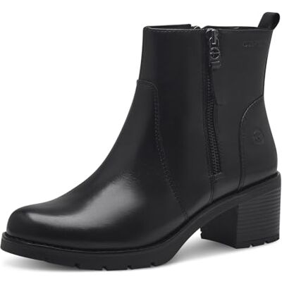 Tamaris dames Comfort Elegante Dameslaarzen Met Hak En Duo-texModieuze laars Tamaris dames Comfort Elegante Dameslaarzen Met Hak En Duo-texModieuze laars