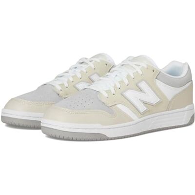 New Balance Heren 480 V1 Sneaker, Regen Wolk/Linnen, 4 New Balance Heren 480 V1 Sneaker, Regen Wolk/Linnen, 4