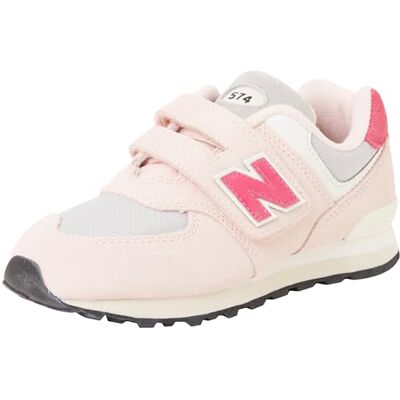 New Balance Jongens 574 Sneakers, Roze, 33.5 EU New Balance Jongens 574 Sneakers, Roze, 33.5 EU