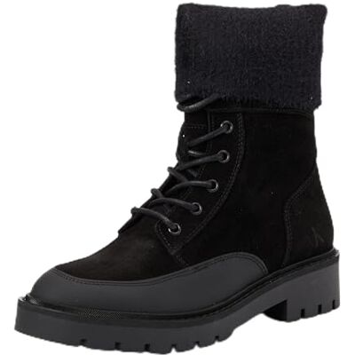 Calvin dames Combat Mid Lace Up Boot Wl Yw0yw01599Laarzen Calvin dames Combat Mid Lace Up Boot Wl Yw0yw01599Laarzen