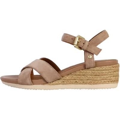Geox D Ischia Corda B Wedge Sandaal, Dk Skin, 36 EU, Dk Skin, 36 EU Geox D Ischia Corda B Wedge Sandaal, Dk Skin, 36 EU, Dk Skin, 36 EU