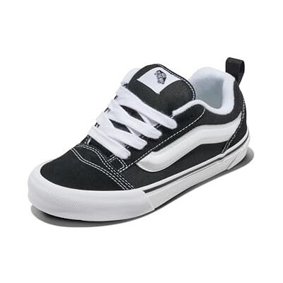 Vans Unisex-Child Knu Skool Skateschoen, Zwart/True Wit, 3.5 Big Kid Vans Unisex-Child Knu Skool Skateschoen, Zwart/True Wit, 3.5 Big Kid