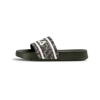 FILA Morro Bay PRT Slipper Kids Slide sandalen, Olive Night, 30 EU, Olive Night, 30 EU FILA Morro Bay PRT Slipper Kids Slide sandalen, Olive Night, 30 EU, Olive Night, 30 EU