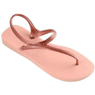 Havaianas Flash Urban Sandalen/Open Schoenen Dames Roze/Goud Platte Sandalen Shoes Havaianas Flash Urban Sandalen/Open Schoenen Dames Roze/Goud Platte Sandalen Shoes