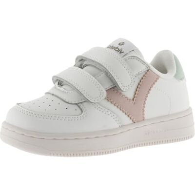 victoria Unisex Tiempo Leather Effect Low-Top Trainers & Contrast Pieces & Straps 1124104 for Kids victoria Unisex Tiempo Leather Effect Low-Top Trainers & Contrast Pieces & Straps 1124104 for Kids