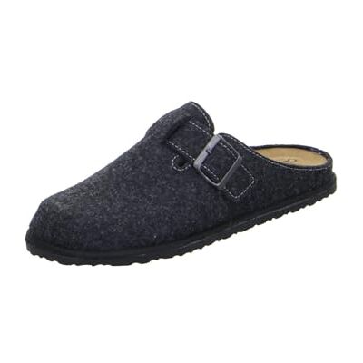 ARA ELVIO Pantoffels voor dames, antraciet, 45 EU, antraciet, 45 EU ARA ELVIO Pantoffels voor dames, antraciet, 45 EU, antraciet, 45 EU
