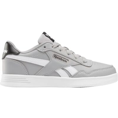 Reebok Jongens Court Advance Sneakers, Grey2 Zwart Ftwrwhite, 34.5 EU Reebok Jongens Court Advance Sneakers, Grey2 Zwart Ftwrwhite, 34.5 EU