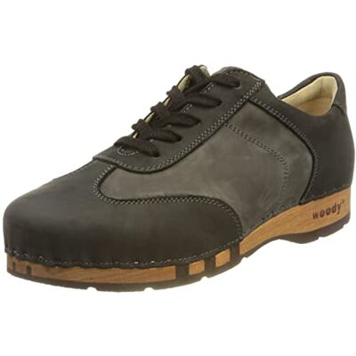 woody Heren Sam houten schoen, Nero-Grigio, 47 EU, Nero Grigio, 47 EU woody Heren Sam houten schoen, Nero-Grigio, 47 EU, Nero Grigio, 47 EU