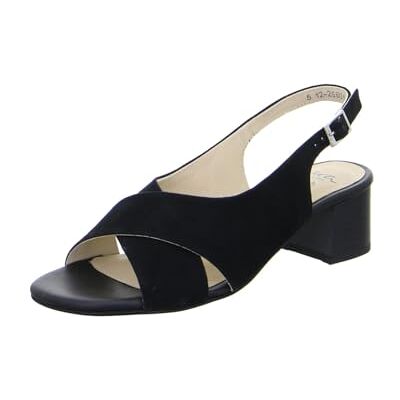 ARA Prato Sandalen voor dames, zwart, 37 EU ARA Prato Sandalen voor dames, zwart, 37 EU