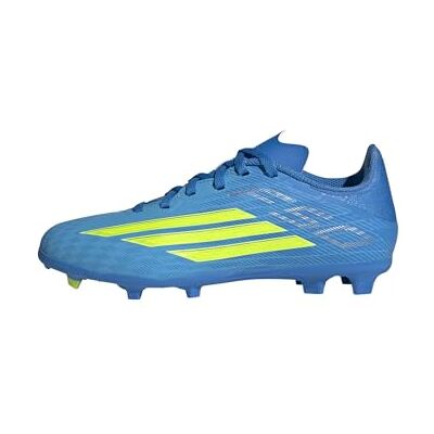 adidas uniseks-kind F50 LEAGUE Firm Ground/Multi Ground Football Boots Kids, Lucid Ray Blue/team solar yellow 2/Lucid Aquamarine, 33 EU adidas uniseks-kind F50 LEAGUE Firm Ground/Multi Ground Football Boots Kids, Lucid Ray Blue/team solar yellow 2/Lucid Aquamarine, 33 EU