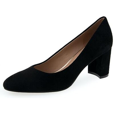 Aerosoles Betsy Pumps voor dames, zwart suede, 41.5 EU Aerosoles Betsy Pumps voor dames, zwart suede, 41.5 EU