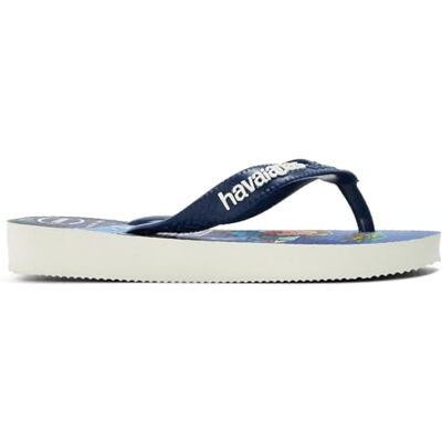 Havaianas Kids Minecraft White Blue Comfy uniseks-kind Teenslipper Havaianas Kids Minecraft White Blue Comfy uniseks-kind Teenslipper
