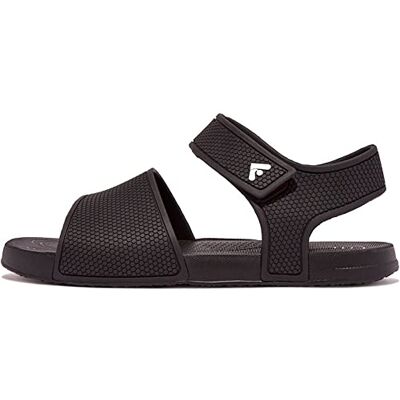 fitflop Unisex Kid's Iqushion Eergonomic Back Strap Sandalen, Zwart, 32 EU fitflop Unisex Kid's Iqushion Eergonomic Back Strap Sandalen, Zwart, 32 EU