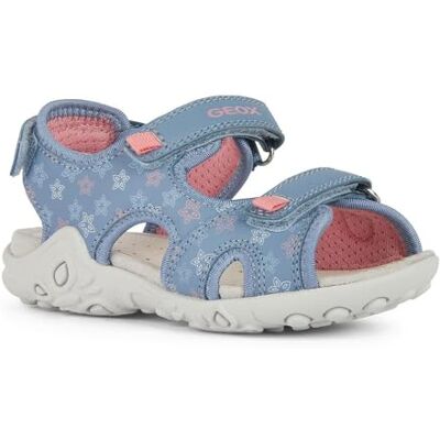 Geox J Whinberry G Sandalen voor meisjes, Dk Sky Lt Coral, 35 EU Geox J Whinberry G Sandalen voor meisjes, Dk Sky Lt Coral, 35 EU
