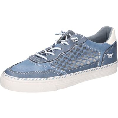 Mustang Model - Blauwe Stijlvolle Sneakers - 40 Mustang Model - Blauwe Stijlvolle Sneakers - 40