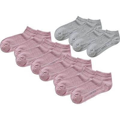 Camano 3170000 kinderen ca-soft organic cotton sneaker 6 paar, maat 35/38, kleur chalk pink melange, Chalk Pink Melange Camano 3170000 kinderen ca-soft organic cotton sneaker 6 paar, maat 35/38, kleur chalk pink melange, Chalk Pink Melange