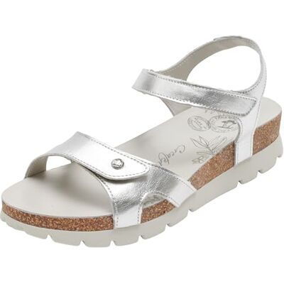 Panama Jack Sulia Shine Flat Sandalen, Plata B2, 41 EU, Plata B2, 41 EU Panama Jack Sulia Shine Flat Sandalen, Plata B2, 41 EU, Plata B2, 41 EU