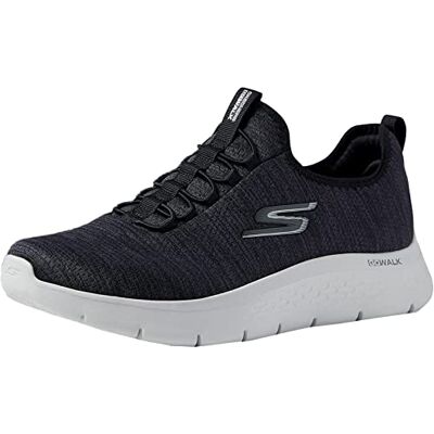 Skechers Gowalk Flex Sportieve instapschoenen voor heren, met luchtgekoelde schuimrubberen sneakers, zwart/wit, maat 42,5 EU, zwart wit 2, 42.5 EU X-Breed Skechers Gowalk Flex Sportieve instapschoenen voor heren, met luchtgekoelde schuimrubberen sneakers, zwart/wit, maat 42,5 EU, zwart wit 2, 42.5 EU X-Breed