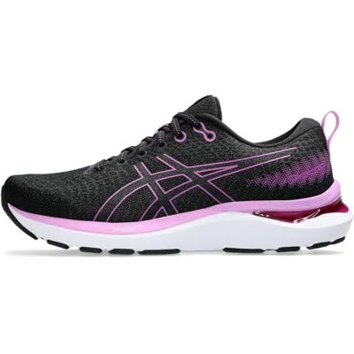 ASICS Damen GEL-GLORIFY 6 - Zwart/Magenta - Hardloopschoenen ASICS Damen GEL-GLORIFY 6 - Zwart/Magenta - Hardloopschoenen