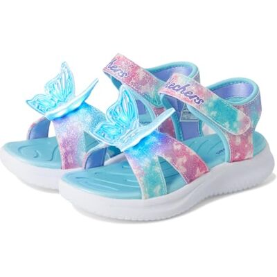Skechers Jumpsters Butterfly Brites Platte sandalen voor baby's, meisjes, blauw, maat 21, Blauw, 21 EU Skechers Jumpsters Butterfly Brites Platte sandalen voor baby's, meisjes, blauw, maat 21, Blauw, 21 EU