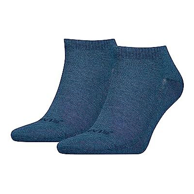 Levi's Uniseks sneakers (verpakking van 2 stuks), denim, 39-42 EU Levi's Uniseks sneakers (verpakking van 2 stuks), denim, 39-42 EU