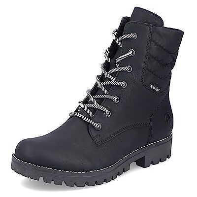 Rieker DAMES Enkellaarzen 78520, Vrouwen Veterlaarsjes,waterafstotend,TEX Rieker DAMES Enkellaarzen 78520, Vrouwen Veterlaarsjes,waterafstotend,TEX
