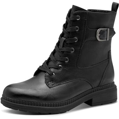 Jana dames Damen Lace Boot Flat VeganModieuze laars Jana dames Damen Lace Boot Flat VeganModieuze laars