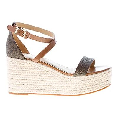 Michael Kors Serena Wedge Espadrille, mocassin voor dames, Bruin, 40 EU Michael Kors Serena Wedge Espadrille, mocassin voor dames, Bruin, 40 EU