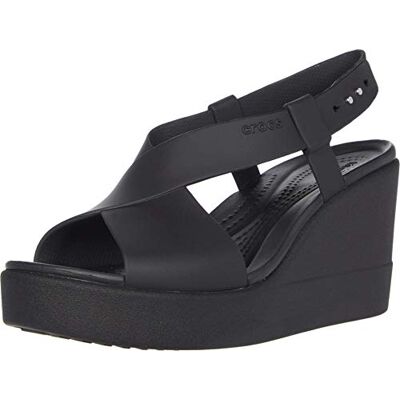Crocs meisjes Brooklyn High Wedge WSandalen voor vrije tijd en sport Crocs meisjes Brooklyn High Wedge WSandalen voor vrije tijd en sport