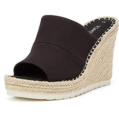 TOMS Dames, Michelle Sandaal, zwart, 9 UK, Zwart, 42.5 EU TOMS Dames, Michelle Sandaal, zwart, 9 UK, Zwart, 42.5 EU