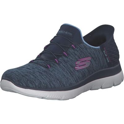 Skechers Summits Dazzling Haze - Blau Instappers Skechers Summits Dazzling Haze - Blau Instappers