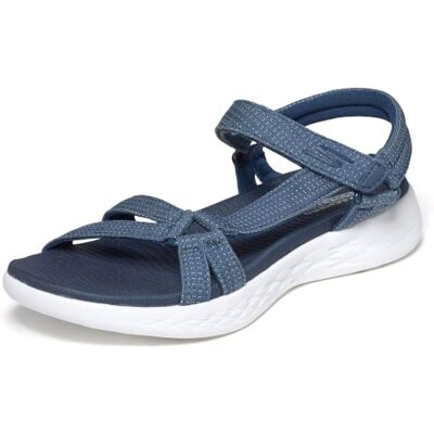 Skechers dames On-the-go 600 BrilliancySportsandaal Skechers dames On-the-go 600 BrilliancySportsandaal