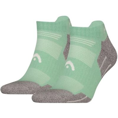 HEAD Wandelsokken All Climates Hiking Sneaker 2-pack Licht Groen - 35/38 HEAD Wandelsokken All Climates Hiking Sneaker 2-pack Licht Groen - 35/38