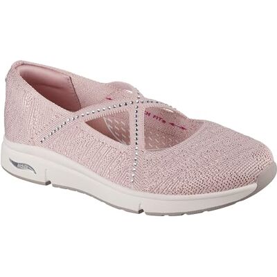 Skechers Modern Comfort Women's Dames Martha Stewart Arch Fit Living-Meadow Walk Slippers, Rosé, 38 EU Skechers Modern Comfort Women's Dames Martha Stewart Arch Fit Living-Meadow Walk Slippers, Rosé, 38 EU