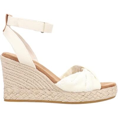 TOMS Dames Marisela Wedge Sandaal, Natuurlijke geborduurde bloemen, 38 EU TOMS Dames Marisela Wedge Sandaal, Natuurlijke geborduurde bloemen, 38 EU