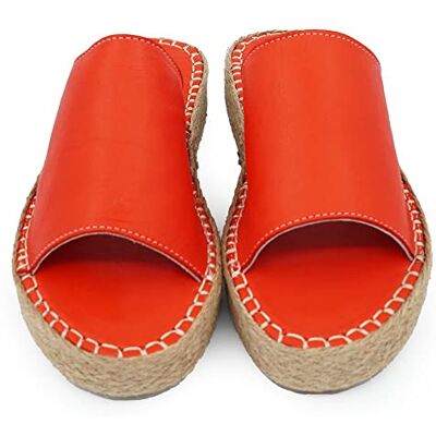 Bonateks Dames DERBTRLKY100344 Wedge Sandaal, Oranje, 39 EU, oranje, 39 EU Bonateks Dames DERBTRLKY100344 Wedge Sandaal, Oranje, 39 EU, oranje, 39 EU