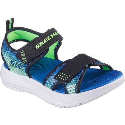 Skechers Microspec-splash, platte sandalen voor baby's en kinderen, Zwart, 36.5 EU Skechers Microspec-splash, platte sandalen voor baby's en kinderen, Zwart, 36.5 EU