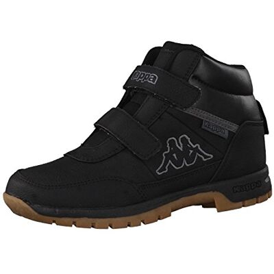 Kappa Bright Hoge sneakers voor kinderen, uniseks, zwart zwart 1111, 30 EU Kappa Bright Hoge sneakers voor kinderen, uniseks, zwart zwart 1111, 30 EU