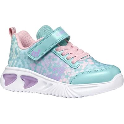 Geox Kinders Assister Lichtgevende Sneakers - Trainers Geox Kinders Assister Lichtgevende Sneakers - Trainers