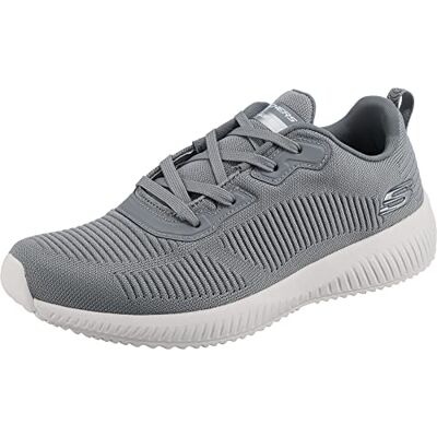 Skechers SQUAD Grijs Heren Schoenen - Wasbare Sneakers Skechers SQUAD Grijs Heren Schoenen - Wasbare Sneakers
