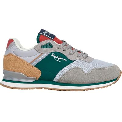 Pepe Jeans London City B Sneak, Grijs (lichtgrijs Marl), 13.5 UK, Grijs Licht Grijs Marl, 13.5 UK Pepe Jeans London City B Sneak, Grijs (lichtgrijs Marl), 13.5 UK, Grijs Licht Grijs Marl, 13.5 UK
