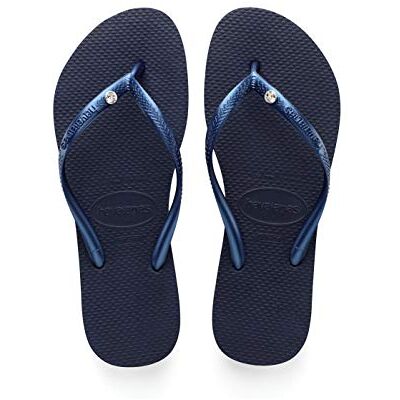 Havaianas Slim Tropical Teenslippers voor dames Casual Sandalen Havaianas Slim Tropical Teenslippers voor dames Casual Sandalen