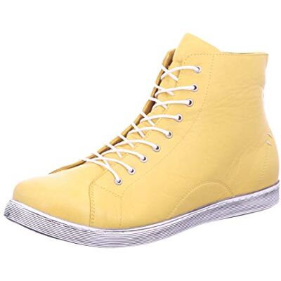Andrea Conti Veterlaarzen 0341500 High-Top Sneaker Veterlaarzen, geel, 40 EU Andrea Conti Veterlaarzen 0341500 High-Top Sneaker Veterlaarzen, geel, 40 EU