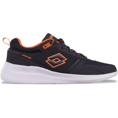 Lotto Navy-Orange Sneakers - Sportieve Schoenen Lotto Navy-Orange Sneakers - Sportieve Schoenen