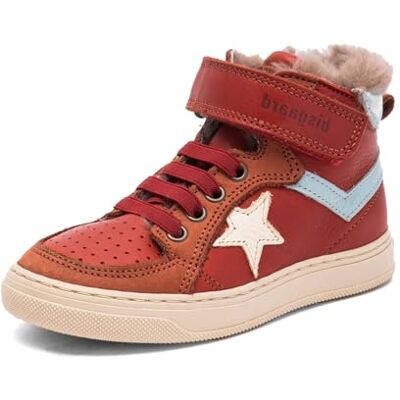 Bisgaard Unisex Isak Lamb Sneakers voor kinderen, terracotta, 30 EU Bisgaard Unisex Isak Lamb Sneakers voor kinderen, terracotta, 30 EU