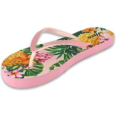 Beck Heren Pineapple badschoenen, klompen, roze, 37 EU Beck Heren Pineapple badschoenen, klompen, roze, 37 EU