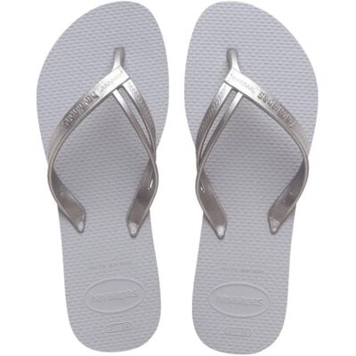 Havaianas Elegance, Flip Flop Dames, IJsgrijs, 4.5/5 UK Havaianas Elegance, Flip Flop Dames, IJsgrijs, 4.5/5 UK