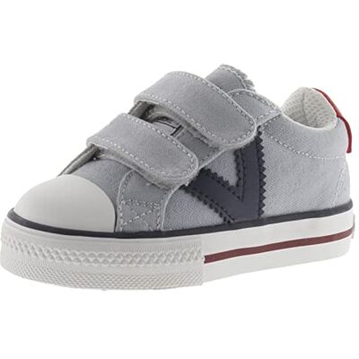 victoria Tribu Unisex Canvas Low Tennis & Contrast Logo & Straps 1065163 for Kids Canvas en logo in contrasterende kleur en plakstrips voor kinderen, uniseks victoria Tribu Unisex Canvas Low Tennis & Contrast Logo & Straps 1065163 for Kids Canvas en logo in contrasterende kleur en plakstrips voor kinderen, uniseks
